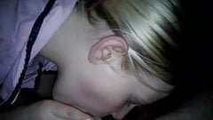 After a massage she gave a blowjob