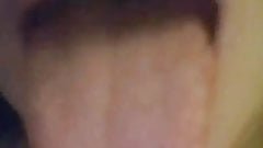 Asian slut POV deep kissing you