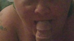 BBW POV Blowjob part 3 of 6 xxx 1st cum shot