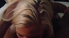 BLONDE HOOKER KNOWS HOW TO SUCK AND SWALLOW