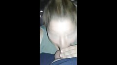 Chubby Blonde Eating A Hard Dick – POV
