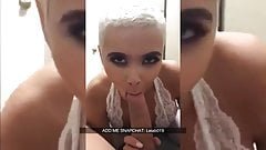 Facial POV Blowjob White Body suit