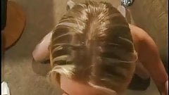 great blonde sucking pov