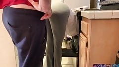 He helps his step-mom