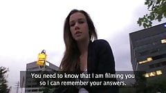 HornyAgent Fucking a cute wanna be model