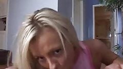 HOT BLONDE POV BLOWJOB