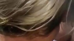 Hotwife blow and deepthroat a friend