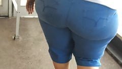 major ebony granny out the door