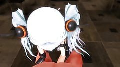 MMD Sex – Alice dominates you POV.