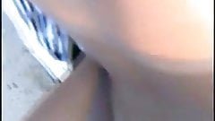 Nude Beach – Cute Teen POV & CIM