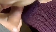 POV. Blowjob