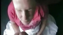 POV teen facial eyes closed