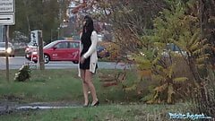 Public Agent Coco Kiss Fix My Car and Fuck My Pussy