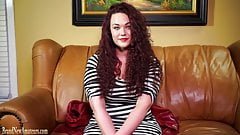 Redhead teen amateur fucked after her casting audition