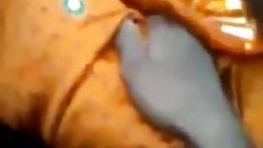 Tirunelveli Tamil Delphine Aunty in Car SATIN SILK Handjob