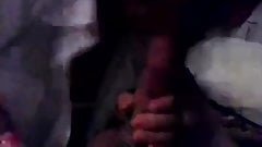 deepthroating my cock