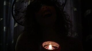 Halloween Scary Witch JOI 60fps, you will CUM in FEAR! Domina HotwifeVenus.