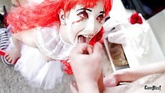 Halloween Teen Female IT suckys it dry