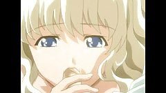 Hentai blonde android public sex in a car (English&Spanish)