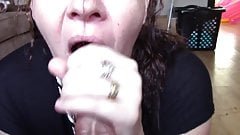 homemade, stunning blowjob, pov, close-up and slowmotion