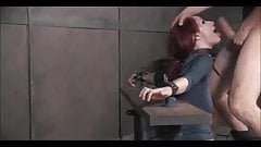 Pretty redhead VM tied and facefucked hard – nopescape