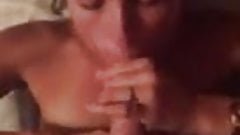 Pretty teen huge cumshot POV