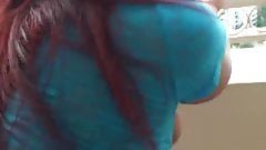 This Hot Ebony GF Have a Perfect Ass for White Cock