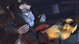 Werewolf fuck – Furry SFM