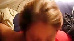 Asian slut facefuck and facial