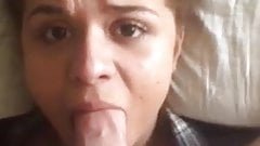 Teen getting facefucked